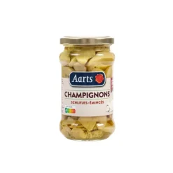 Aarts middel champignons schijfjes glas (6x 314ml)