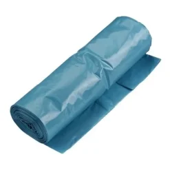 Afvalzak blauw 65/25x140cm T70 240ltr 10x10st