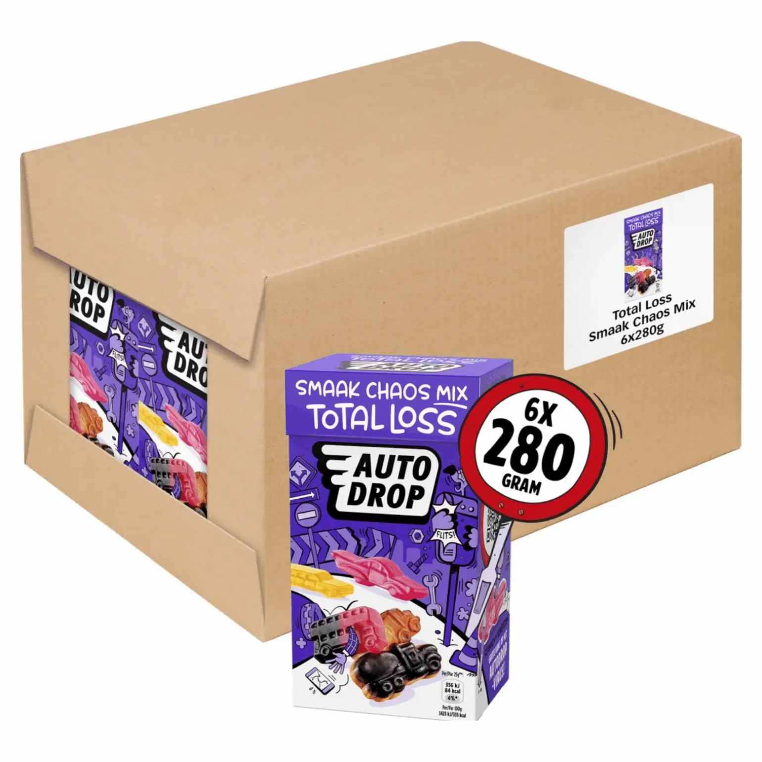 Autodrop Mixdoos Total Loss (6x 280gr)