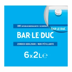 Bar Le Duc Natuurlijk Mineraalwater Koolzuurvrij (6 x 2 liter)