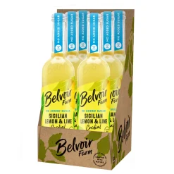Belvoir No Added Sugar Sicilian Lemon &Amp; Lime Cordial (6X 500ml)