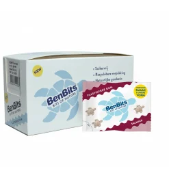Benbits Kauwgom Salmiak doosje (20x 18g)