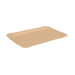 Biodore schaal karton kraft (13x20cm) (100 stuks)
