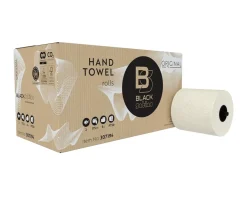 BlackSatino Handdoekrol 2 laags 175 meter (6 stuks)