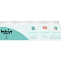 Bolsius Kandelaar Navulling Transparant (20 stuks)