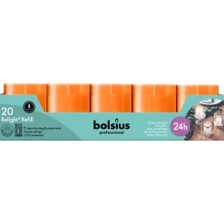 Bolsius Professional Relight Refill Oranje (20 stuks)