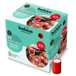 Bolsius Relight Navulling Rood 30 uur (80 stuks)