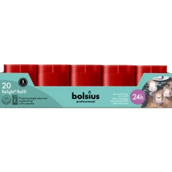 Bolsius Relight Refill Rood (20 stuks)