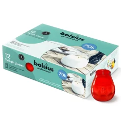 Bolsius Twilight Rood (12 stuks)