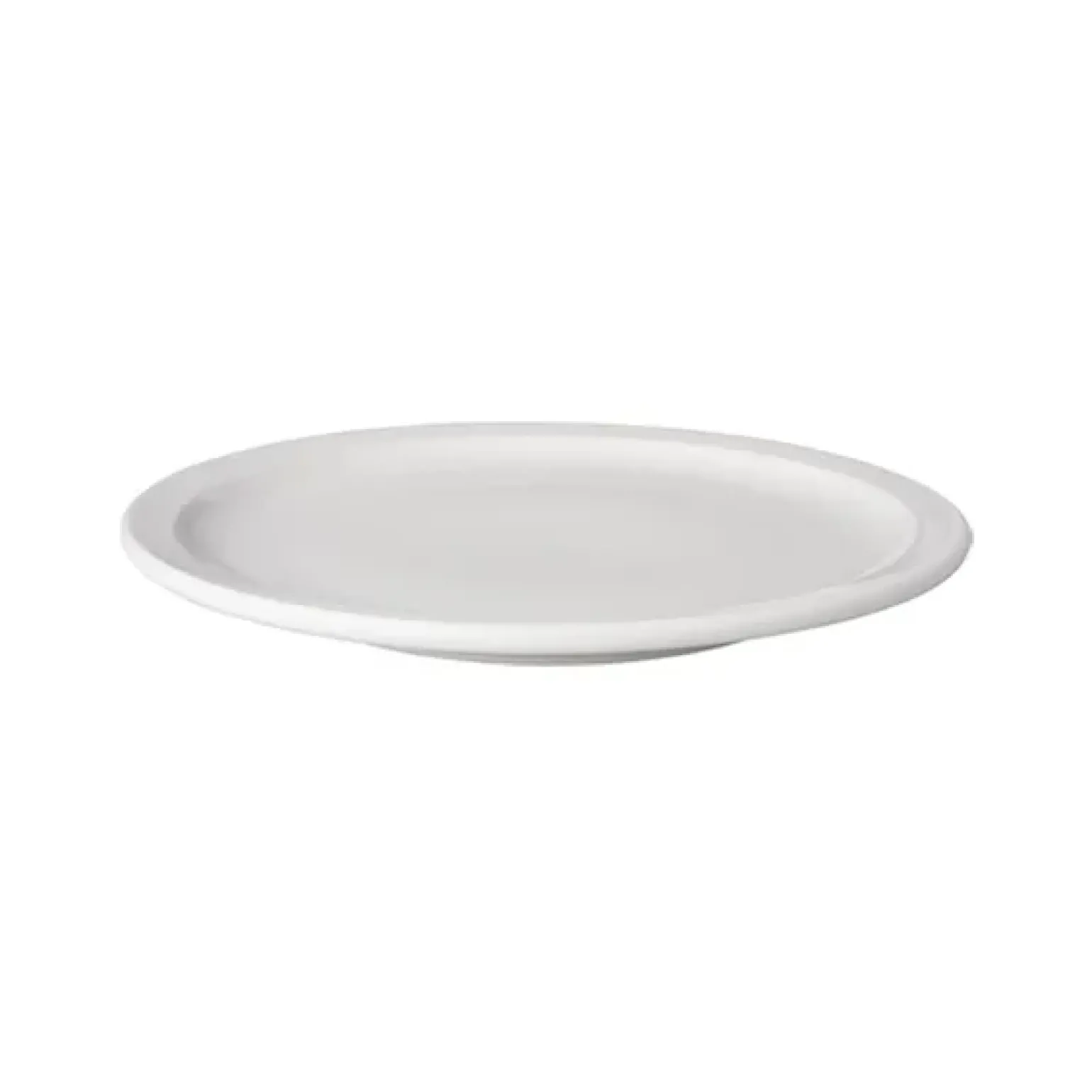 Bord wit plat budgetline 24 cm smalle rand (3 stuks)