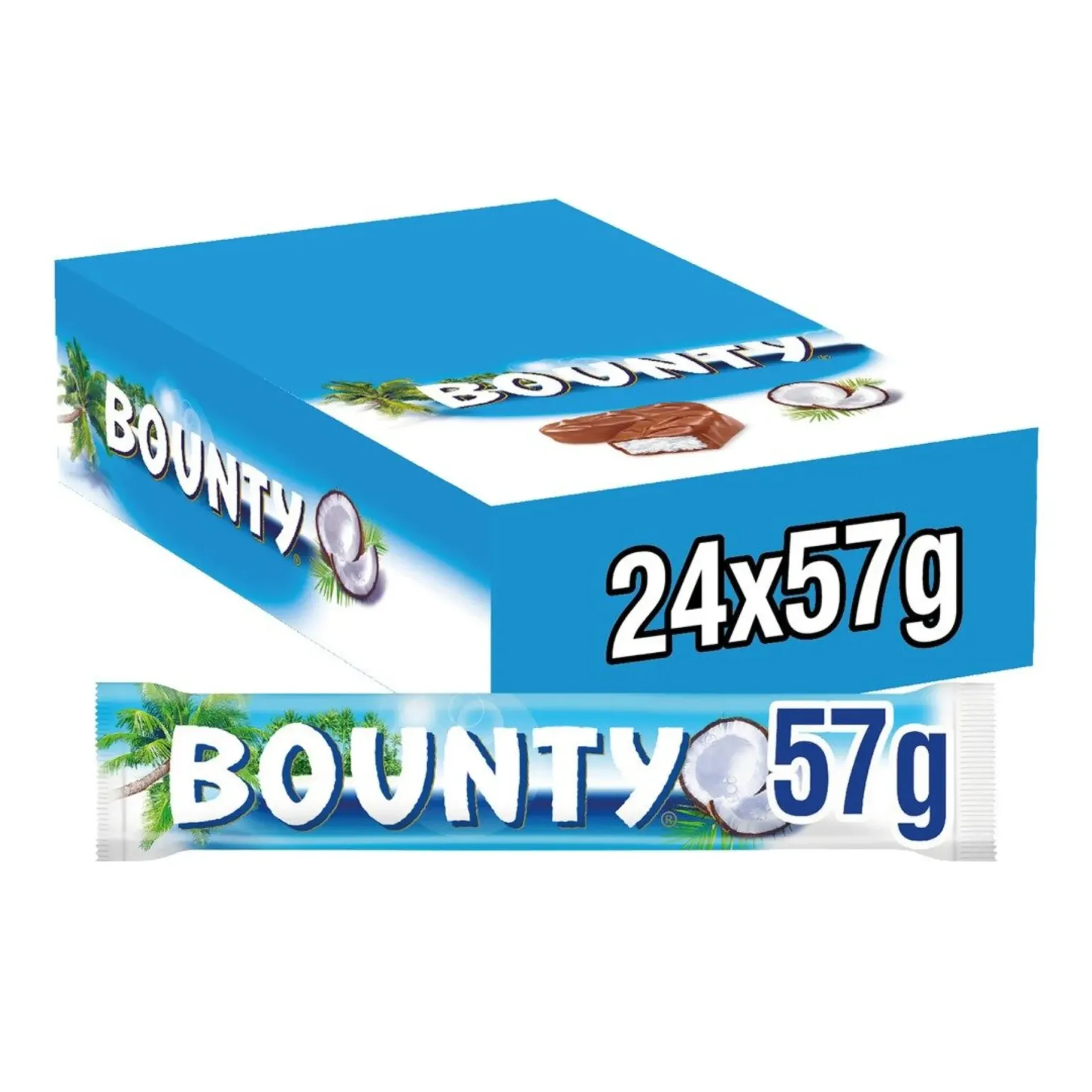 Bounty Melk Single (24x 57gr)
