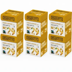 Bradley’s Favourites Green/White Tea Ginger & Orange No. 29 (72x 1.75g)