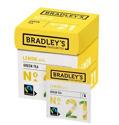 Bradley’s Favourites Green Tea Lemon No. 21 (72x 1,75g)