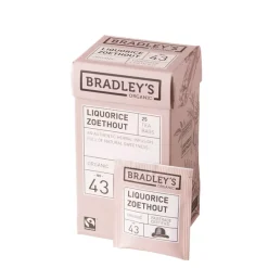Bradley’s Organic Liquorice N.43 2 gr (4x 25 stuks)