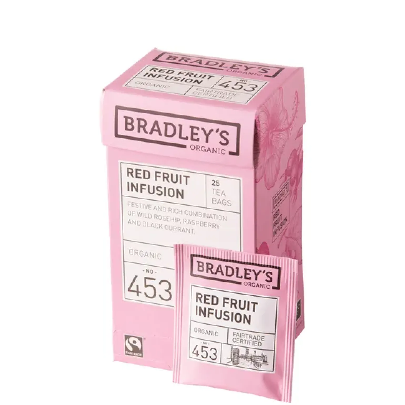 Bradley’s Organic Red Fruit Infusion N.453 (4×25 stuks)