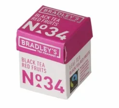 Bradley’s Piramini Black Tea Red Fruits NO.34 (30 stuks)