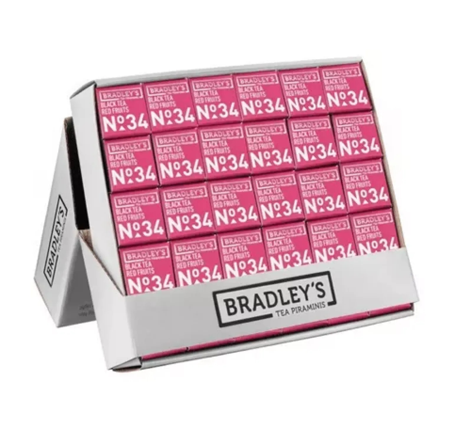 Bradley’s Piramini Black Tea Red Fruits NO.34 (30 stuks)