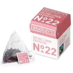 Bradley’s Piramini Oolong Lemon Raspberry Thee NO.22 (30 stuks)