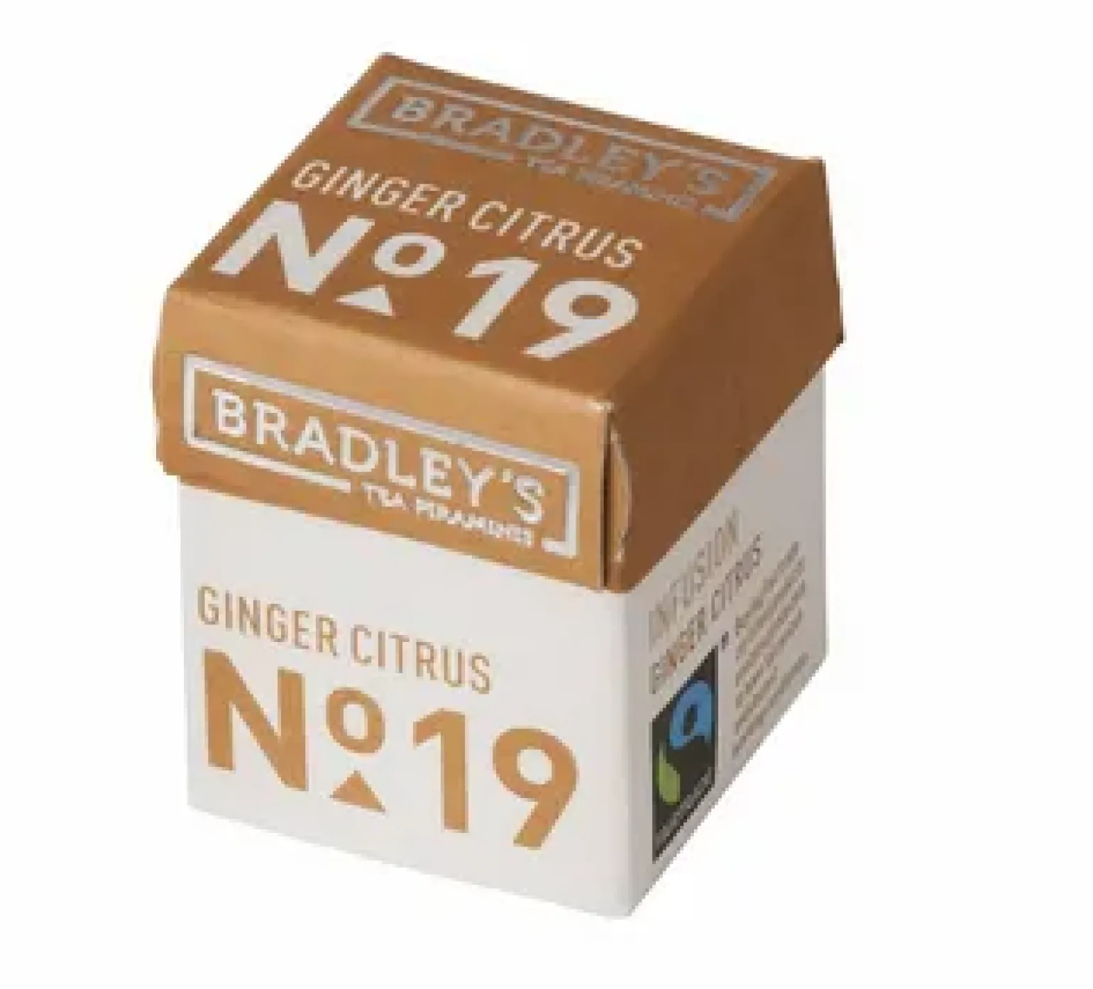 Bradley’s piramini thee ginger / citrus (30 stuks)