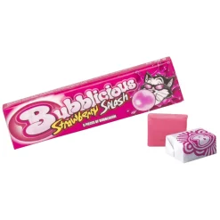 Bubblicious Aardbei Kauwgom (18 rollen)
