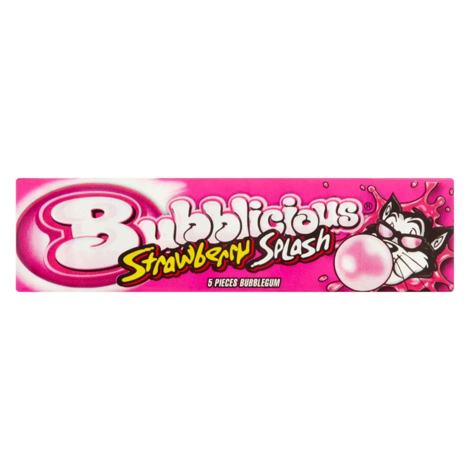 Bubblicious Aardbei Kauwgom (18 rollen)