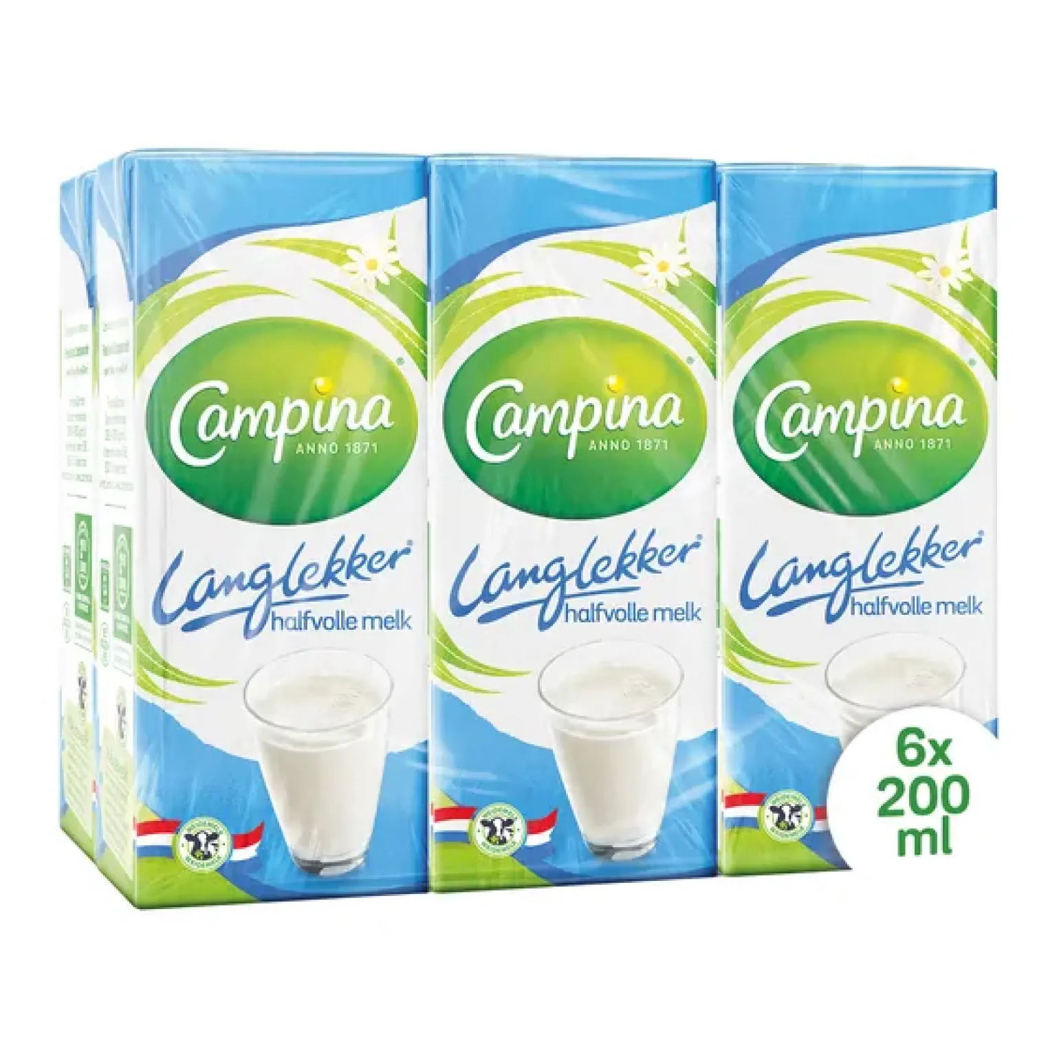 Campina Halfvolle Melk 20cl (5x 6-pack)