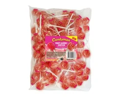 Candyman Funky Aardbei Knotsen (100 stuks)
