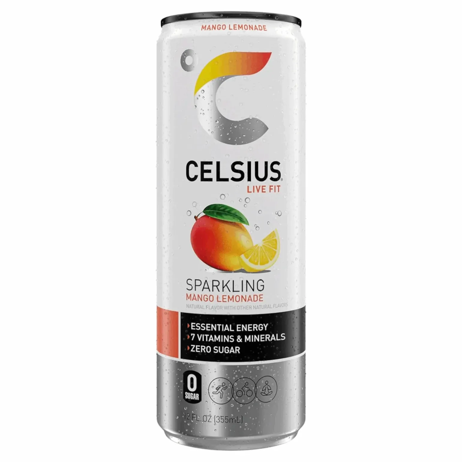 Celsius Mango Lemonade blik (12x 250ml)