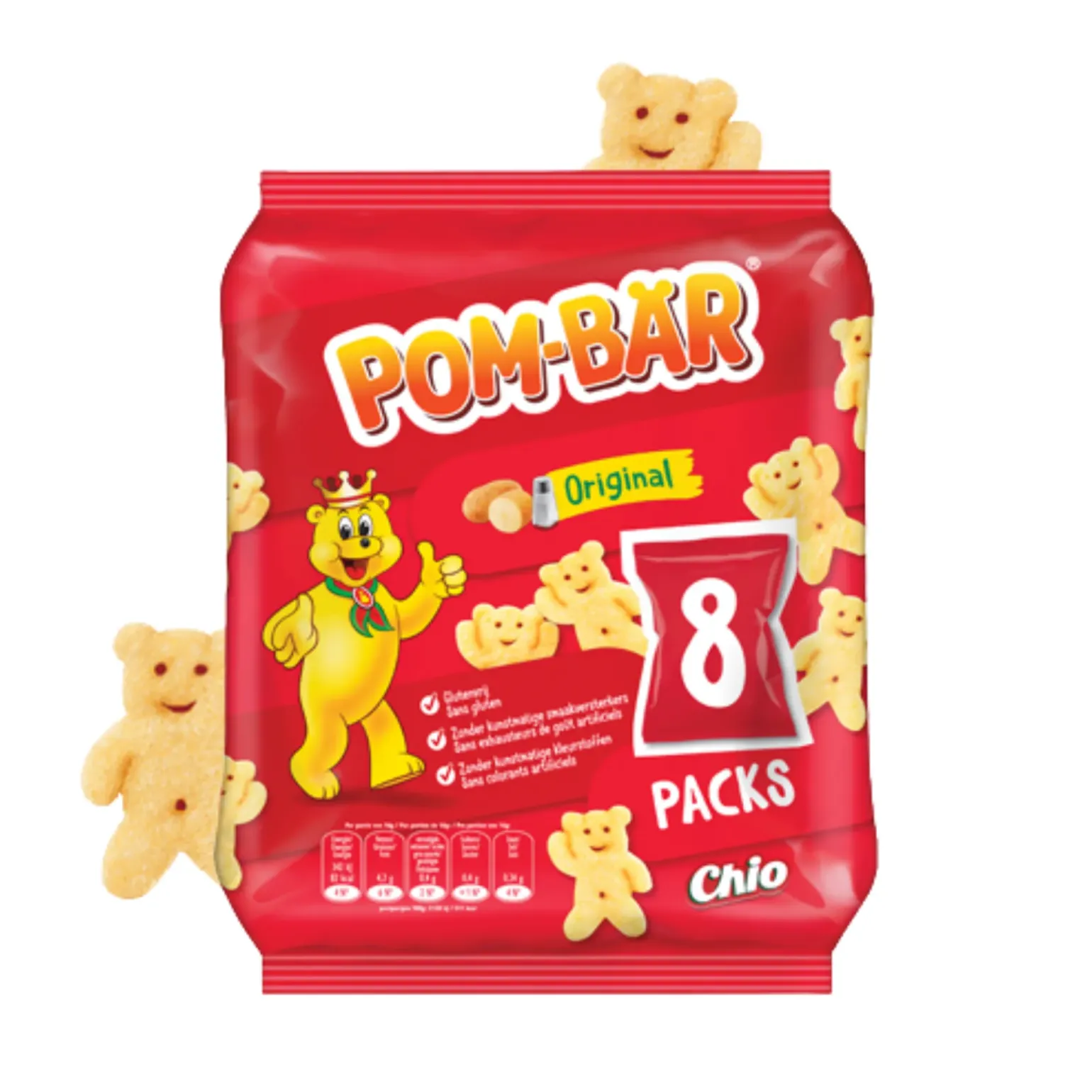 Chio Pombär Multipack (8×128 gram)