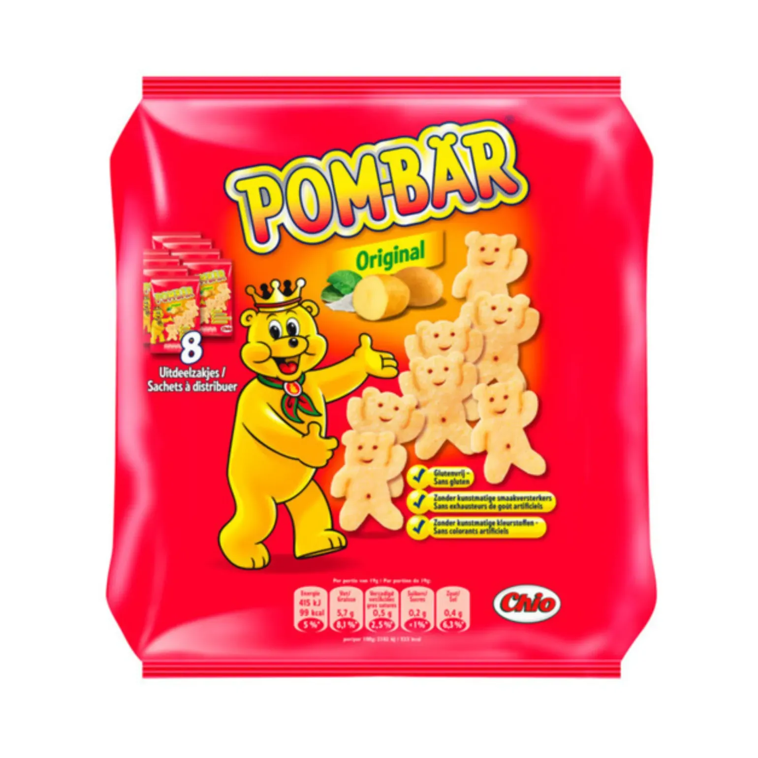 Chio Pombär Multipack (8×128 gram)