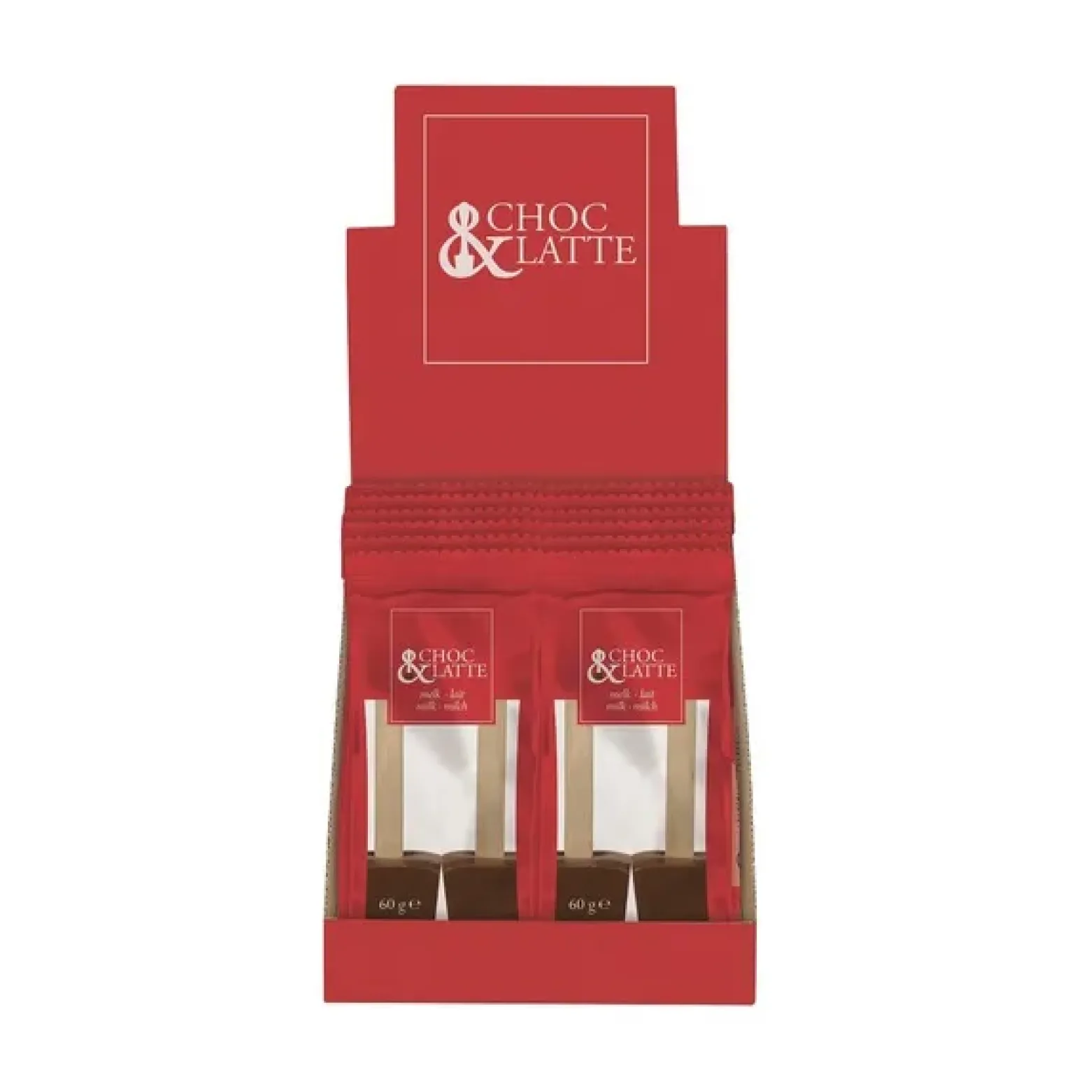 Choc&Latte Melk 2x30gr (12 stuks)