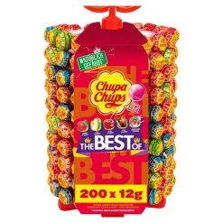 Chupa Chups Lollie Wheeldisplay (200 stuks)