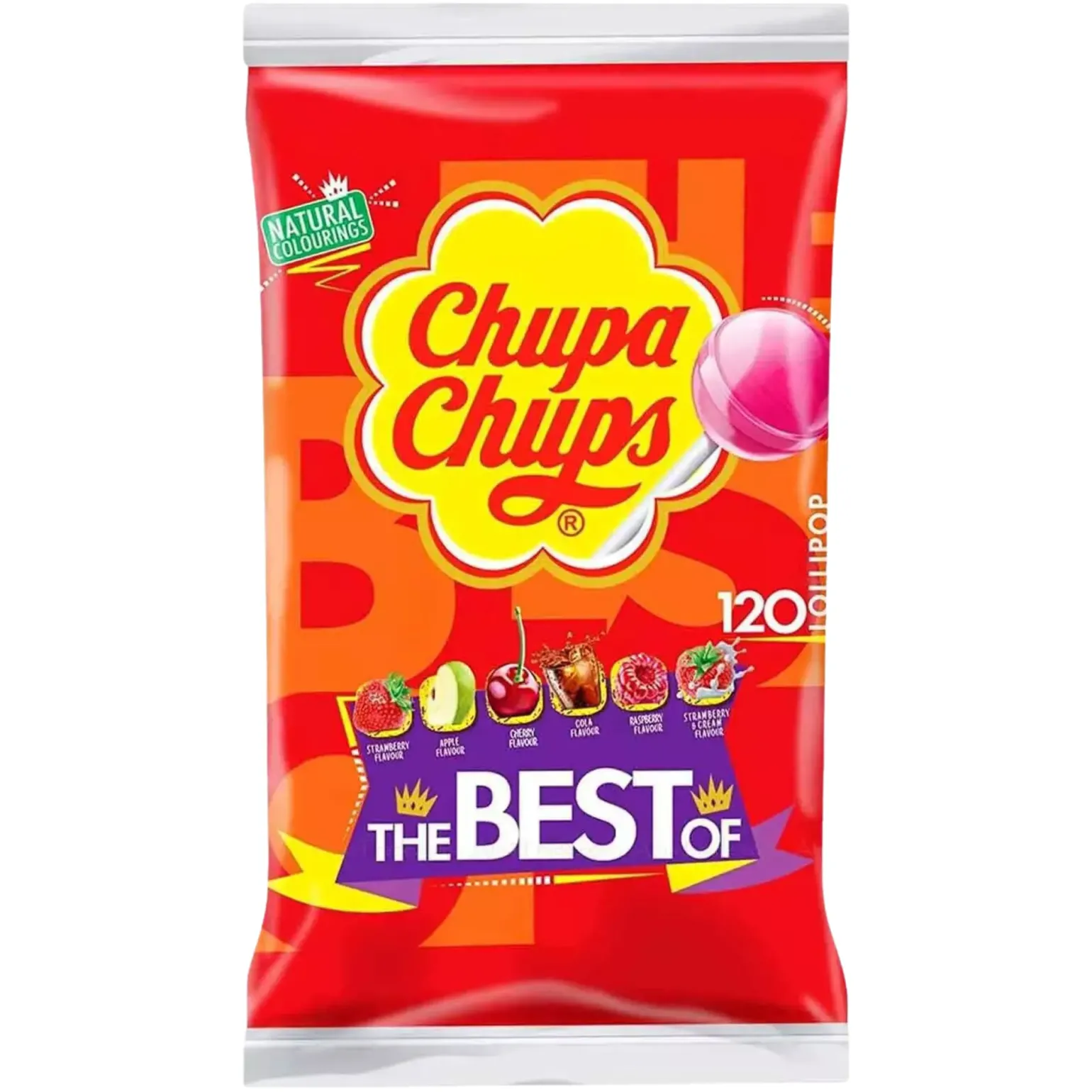 Chupa Chups Lollies The Best Of (120 stuks)