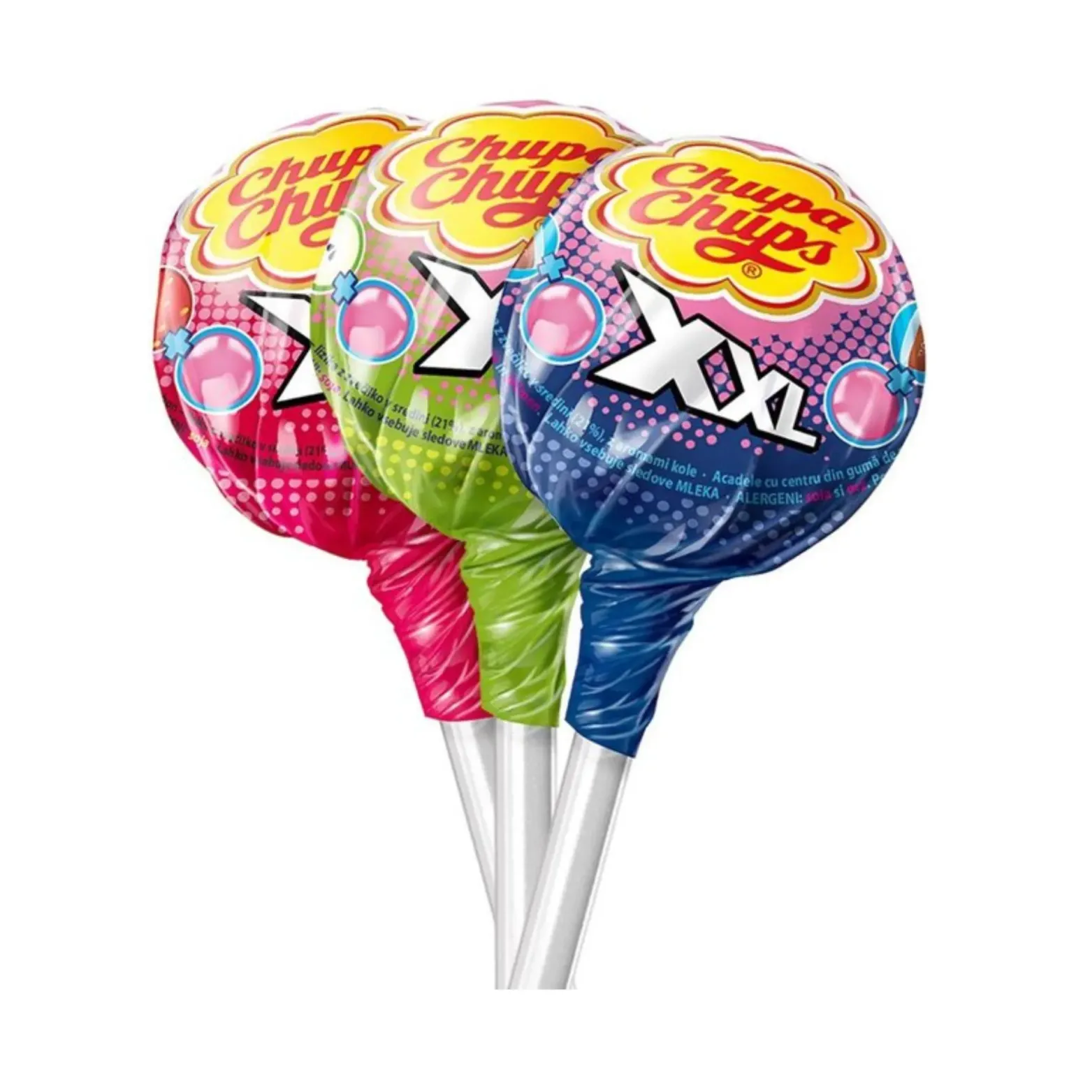 Chupa Chups XXL Lollie Met Bubblegum (25 stuks)