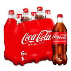 Coca-Cola Regular Pet (6x 1 liter)