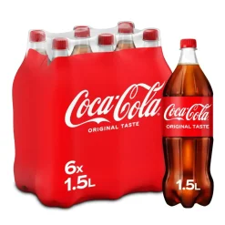 Coca-Cola Regular Pet (6x 1.5 liter)