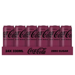 Coca-Cola Zero Cherry Blik (24x 33cl)
