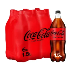 Coca-Cola Zero Sugar Pet (6x 1.5 liter)