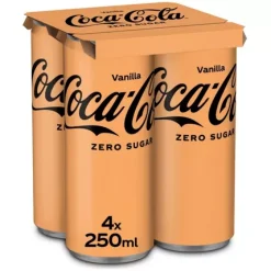 Coca-Cola Zero Vanilla Blik (24x 25cl)