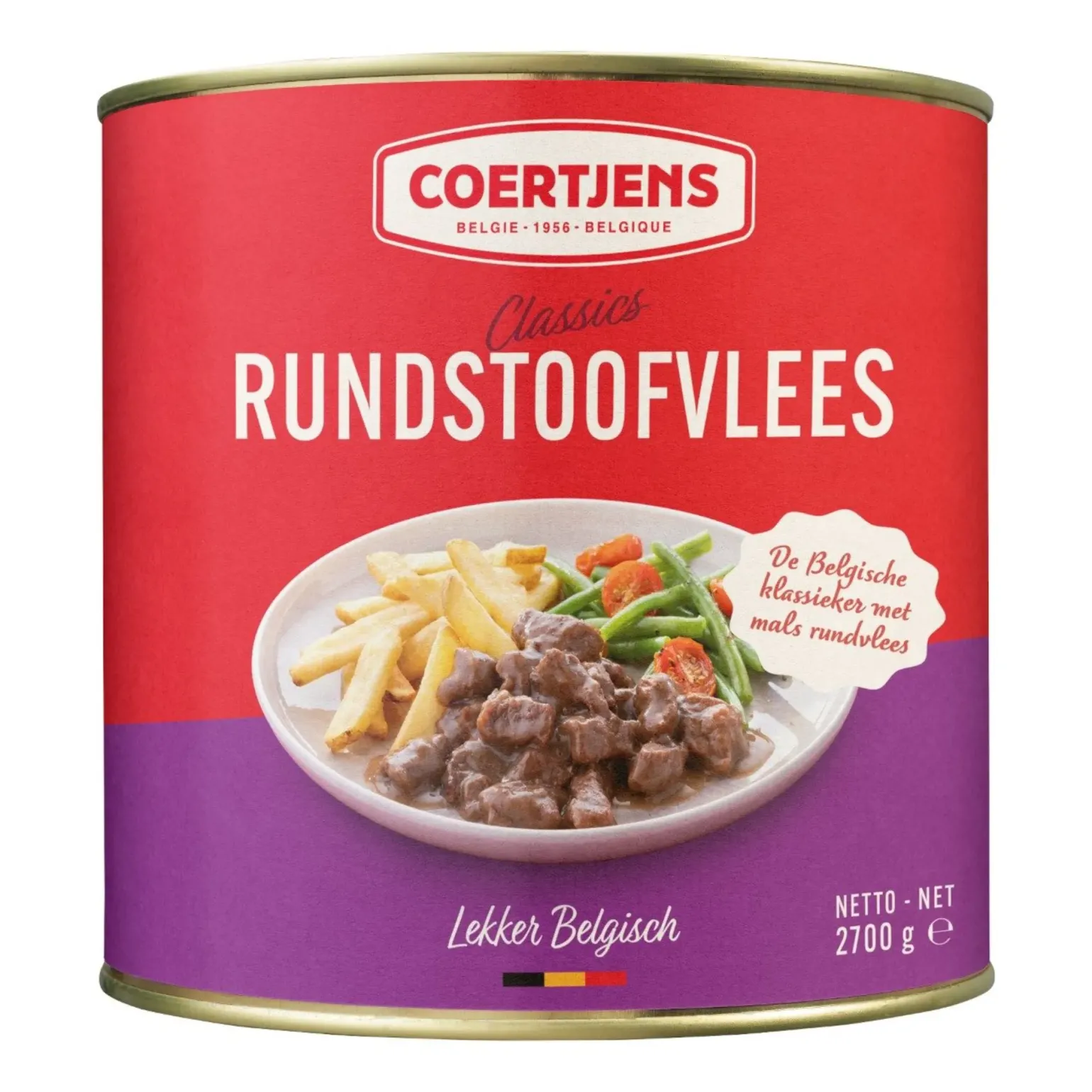 Coertjens Runderstoofvlees 35% (2.7 kg)