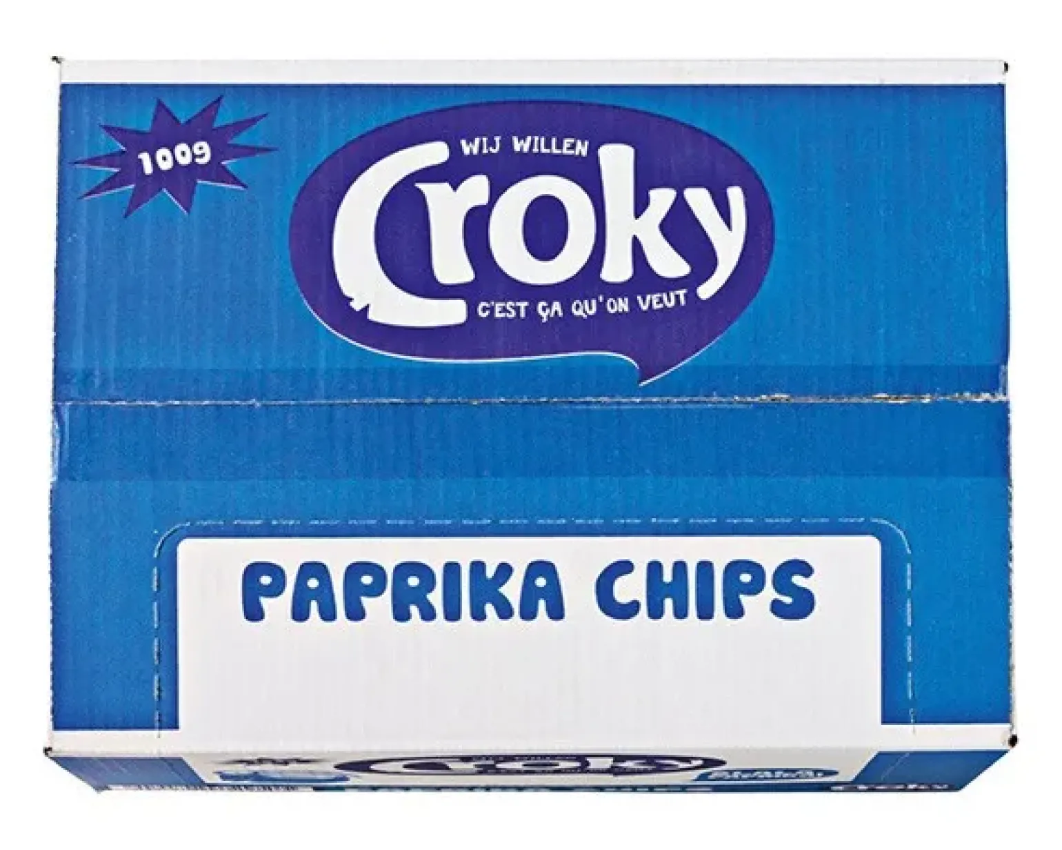 Croky Paprika Chips (12x 100gr)
