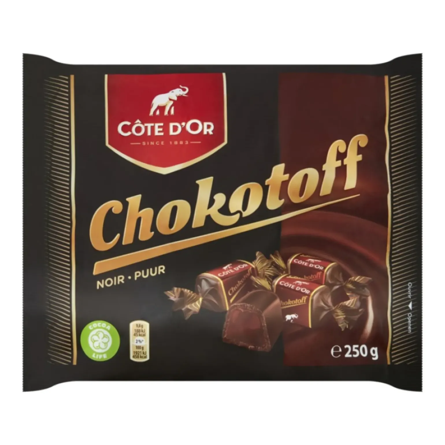 Côte D’or Chokotoff Puur (15x 250gr)