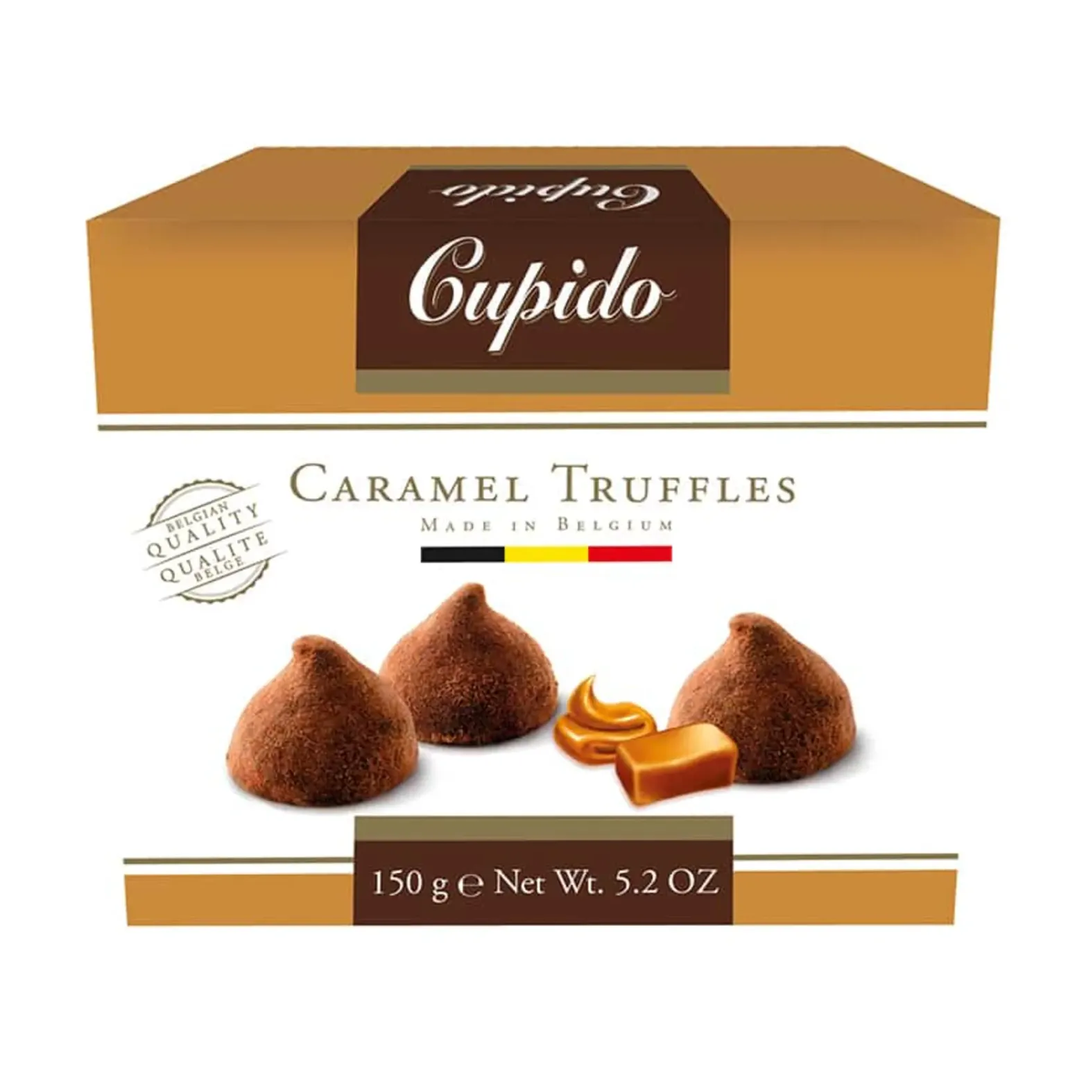 Cupido Cacaotruffels Caramel (12x 150gr)