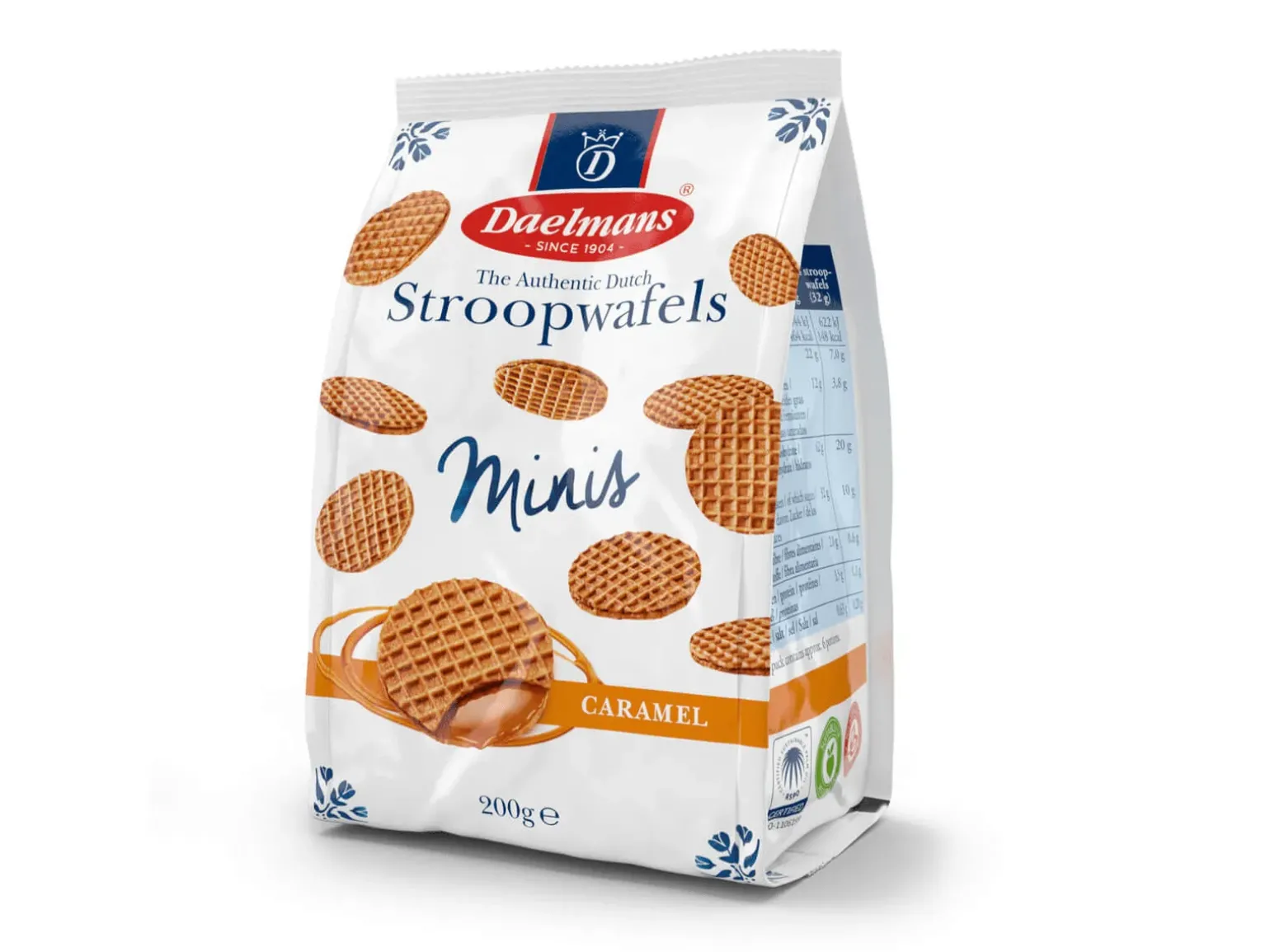 Daelmans Mini Stroopwafels Karamel (12x 200gr)