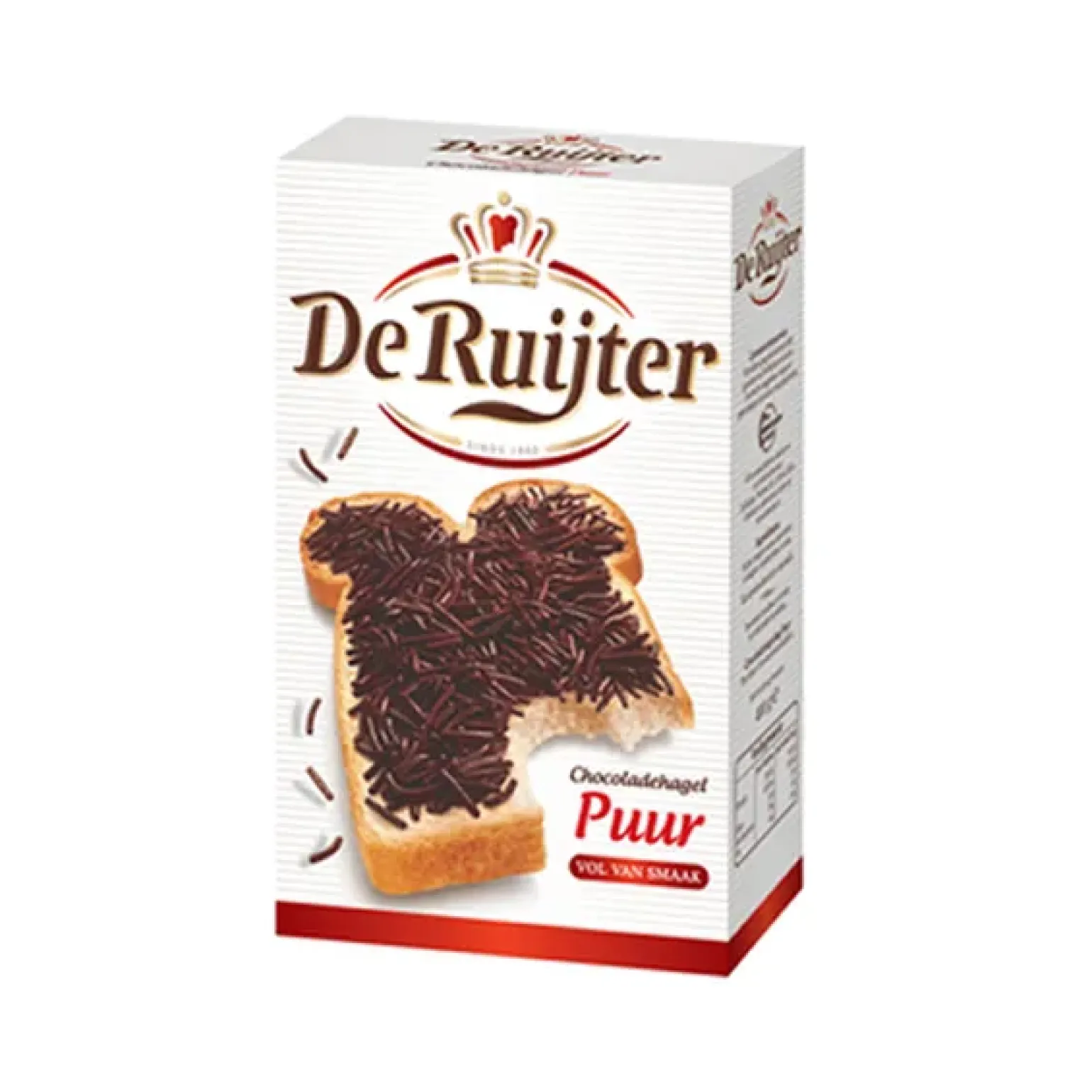 De Ruijter chocolade hagel puur (18x 390gr)