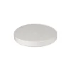 Deksel milkshakebeker plat met kruis 90 mm karton (50 stuks)