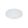 Deksel Milkshakebeker Plat met Kruis 90mm Plastic (50 stuks)