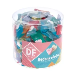 D.F. Bedankt Hartjes (200 stuks)