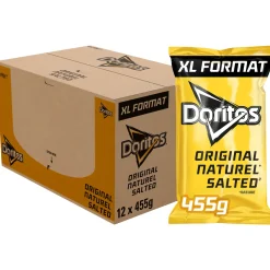 Doritos Naturel Tortilla Chips (12x 455gr)