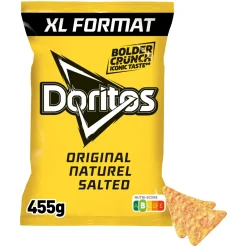 Doritos Naturel Tortilla Chips (12x 455gr)